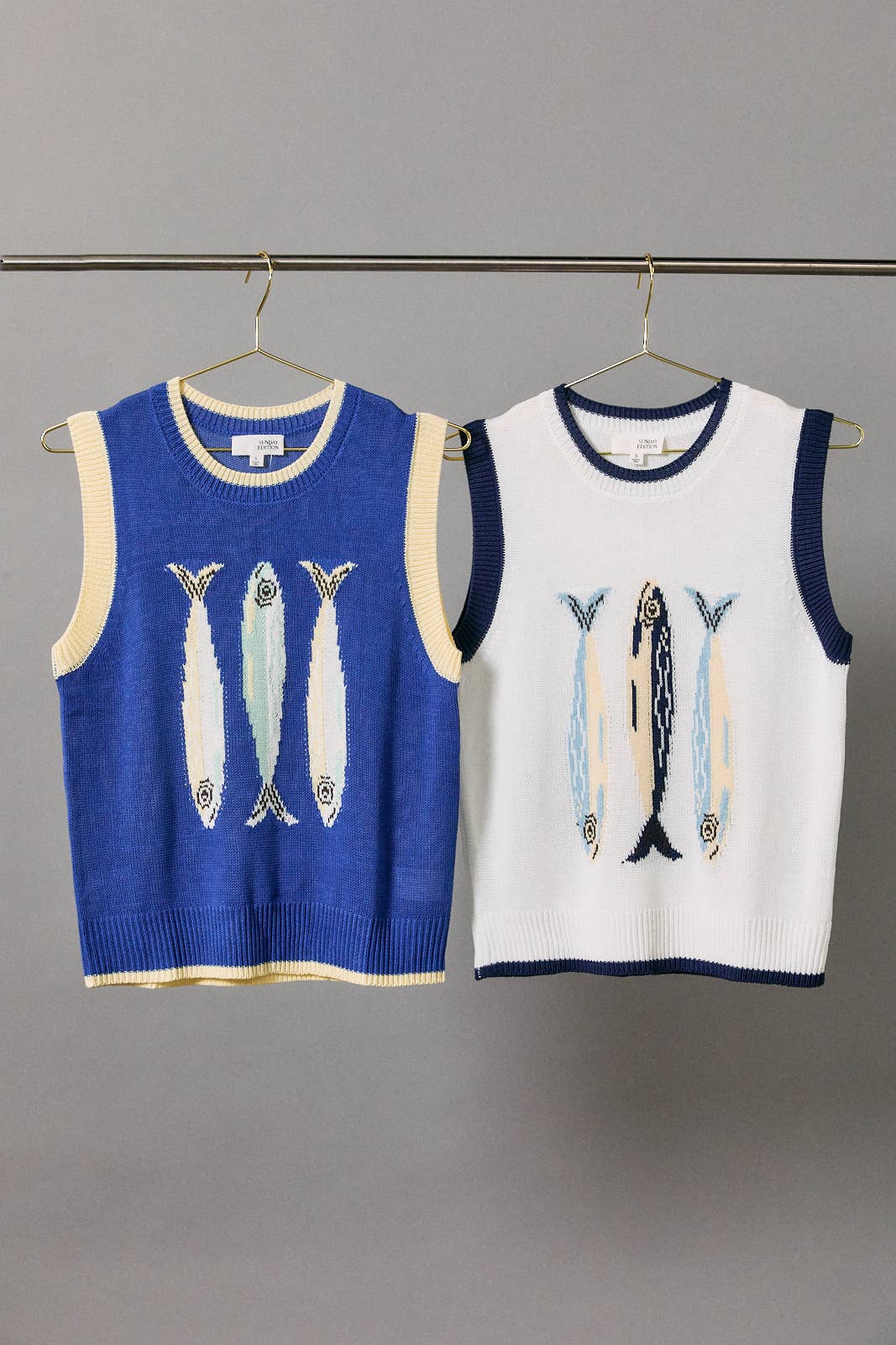 3 Fish Sweater Vest