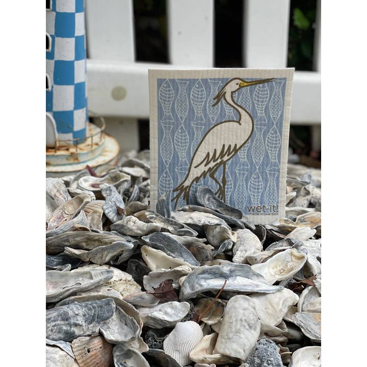 Hungry Heron Swedish Cloth