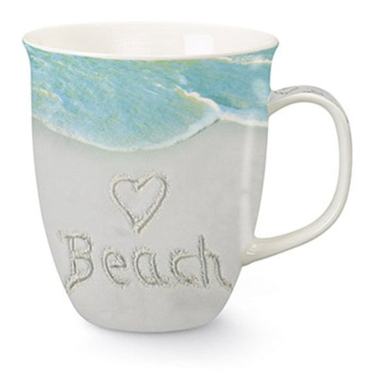 Beach Heart mug