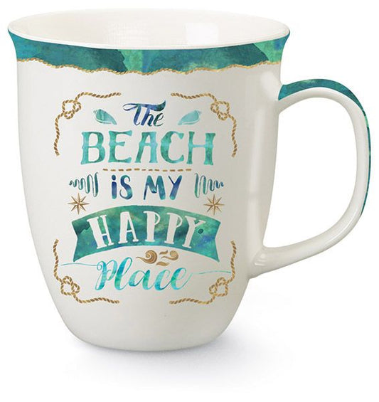 Beach is my Happy Place Mug