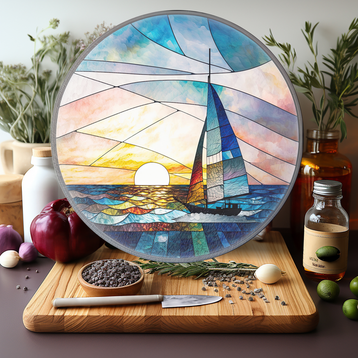 Sailboat Cutting Board