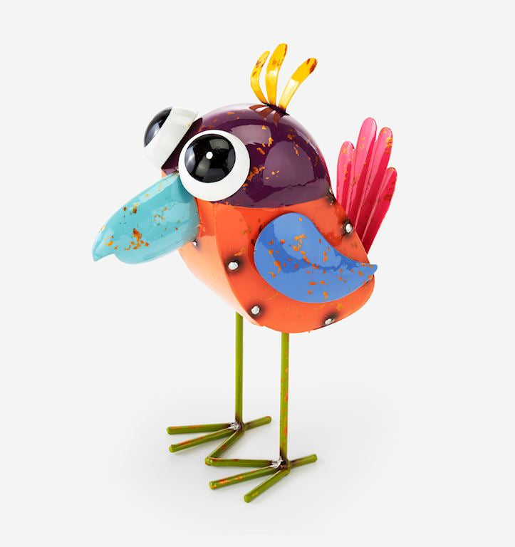 Wobble Bird Figurine Metal