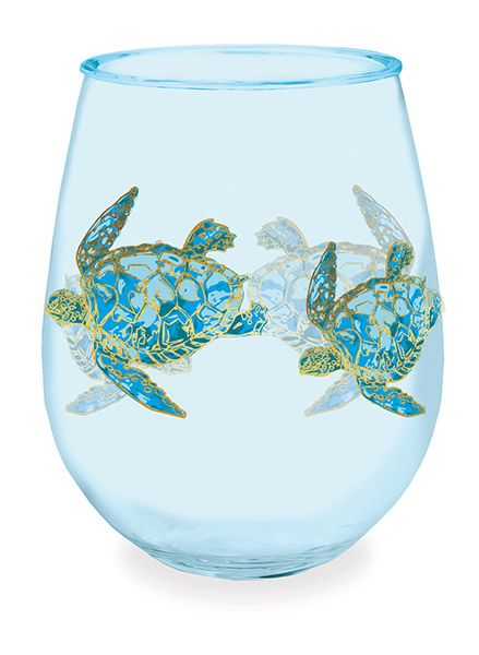 Acrylic Stemless Wine Glass