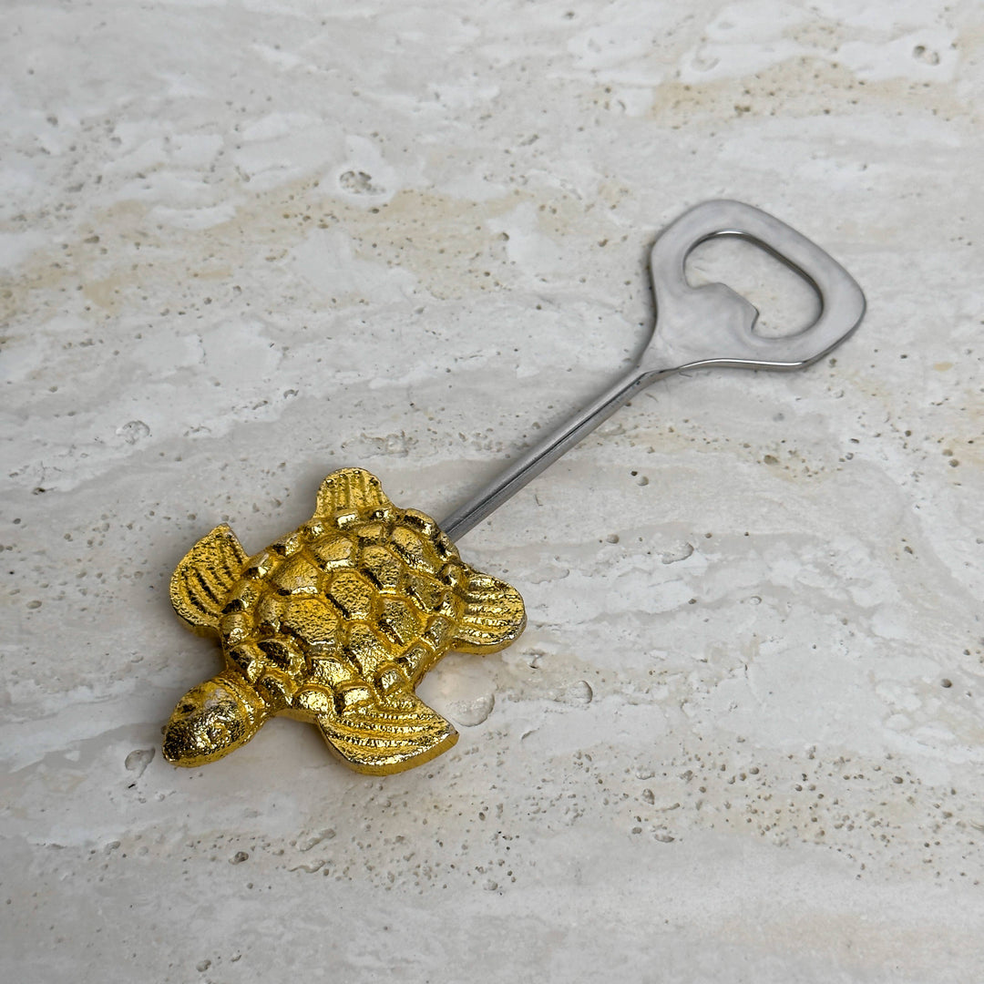 Gold Turtle Bottle Opener