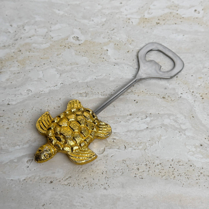 Gold Turtle Bottle Opener
