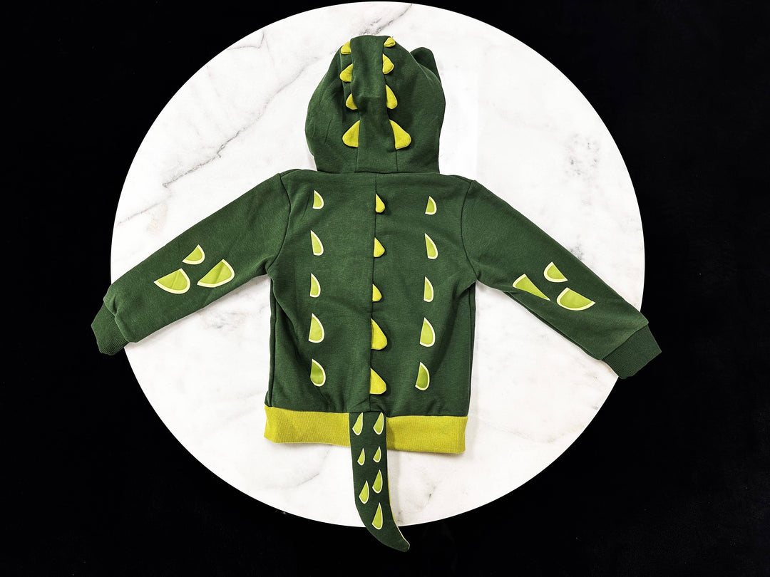 Alligator Spikes 3D Kids Hoodie
