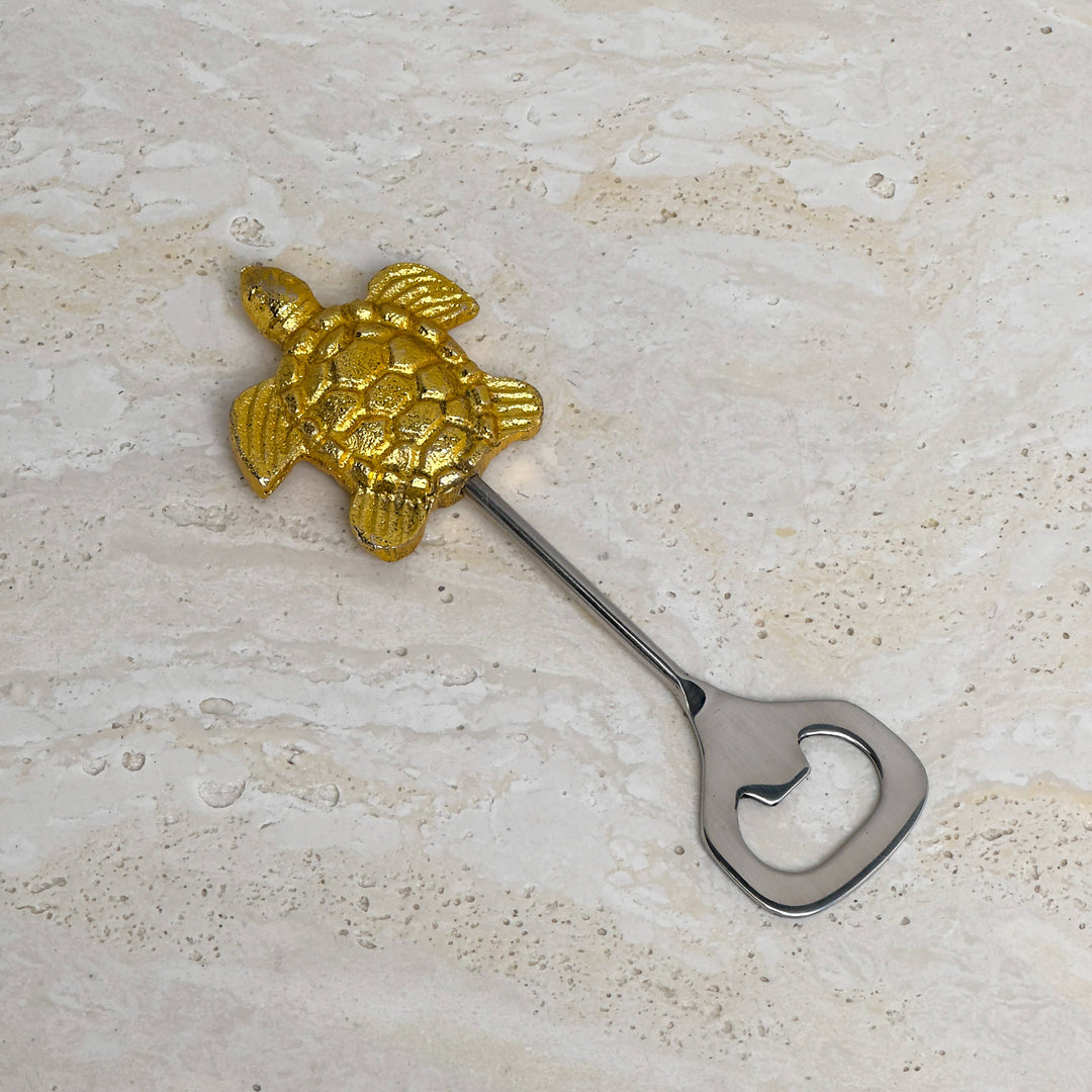 Gold Turtle Bottle Opener