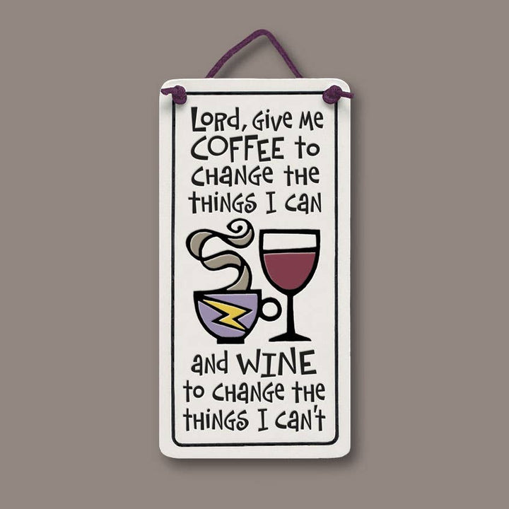 Macone Clay 2"x 4" hanging sign