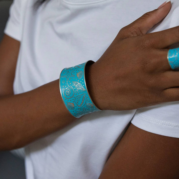 Handcrafted Patina Cuff Bracelet