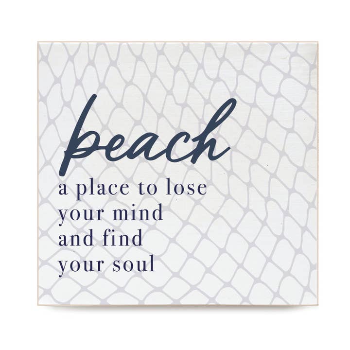 Beach Block Sign