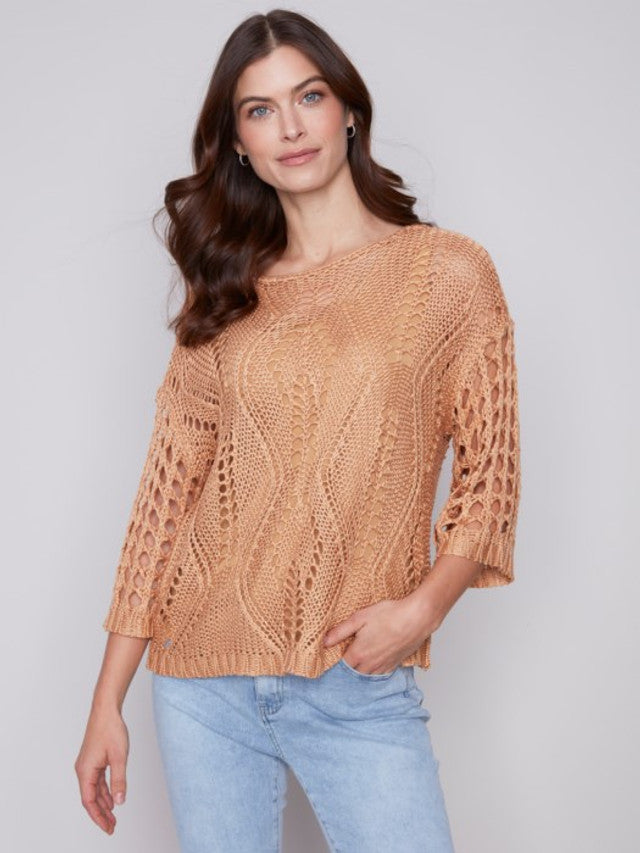 Charlie B Crochet Sweater