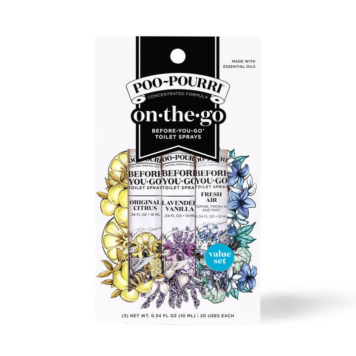 Poo Pourri On The Go 3 Pack