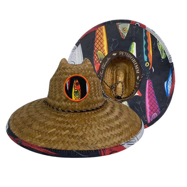 Lures Straw Lifeguard Hat