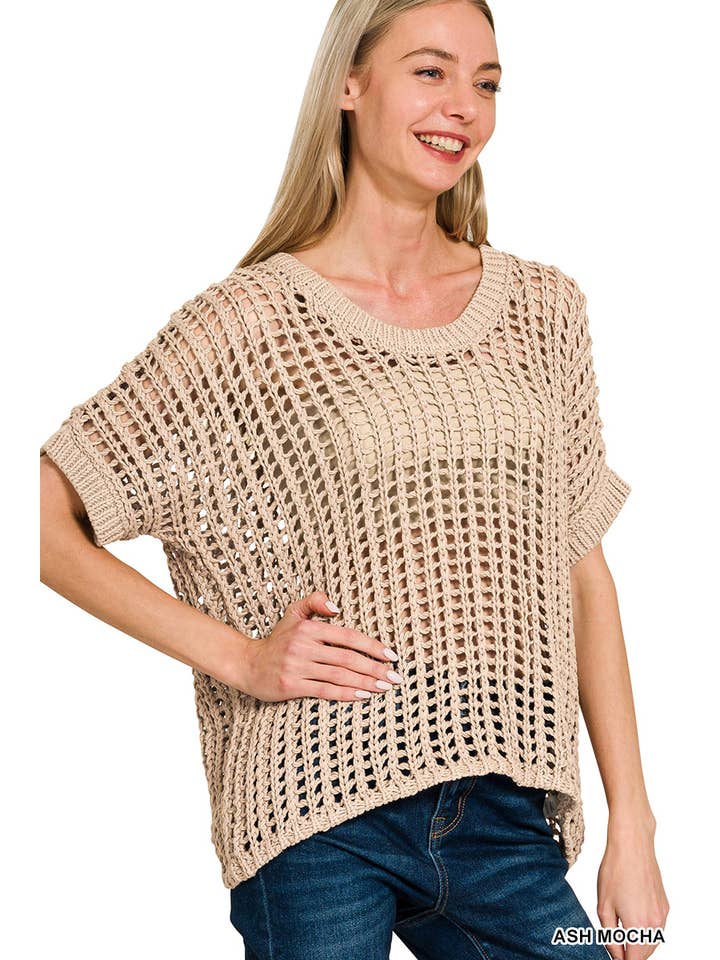 Fish Net Sweater