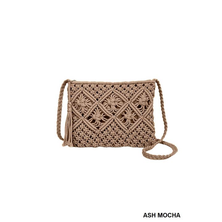 Bohemian Crochet Handbag