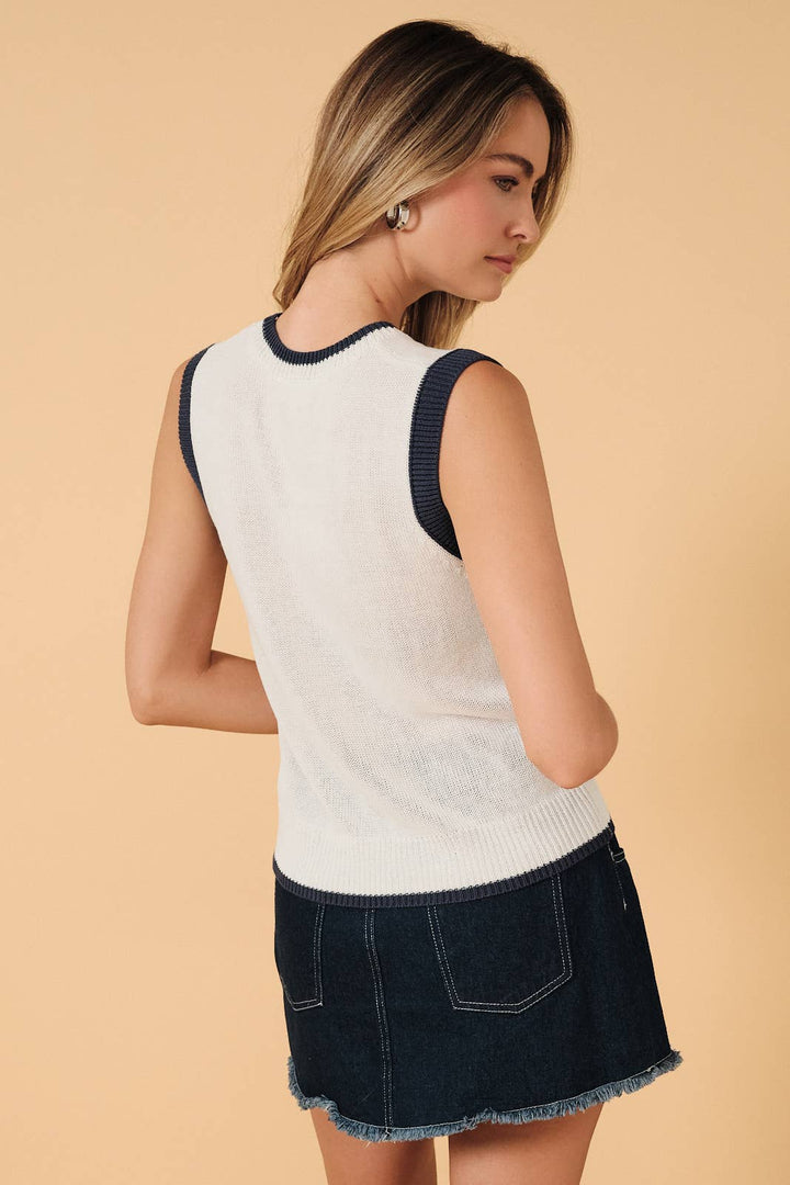 3 Fish Sweater Vest
