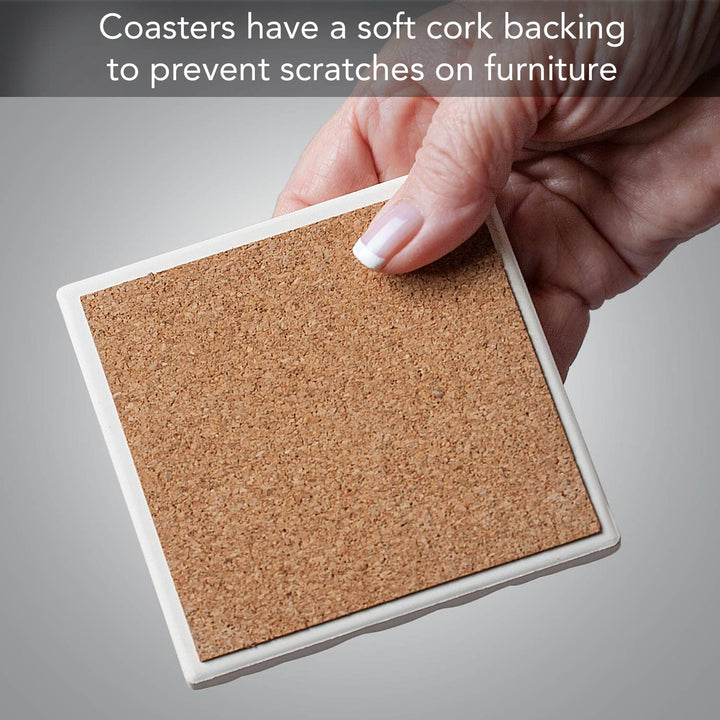 Counter Art Stone Coasters