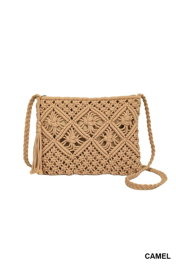 Bohemian Crochet Handbag