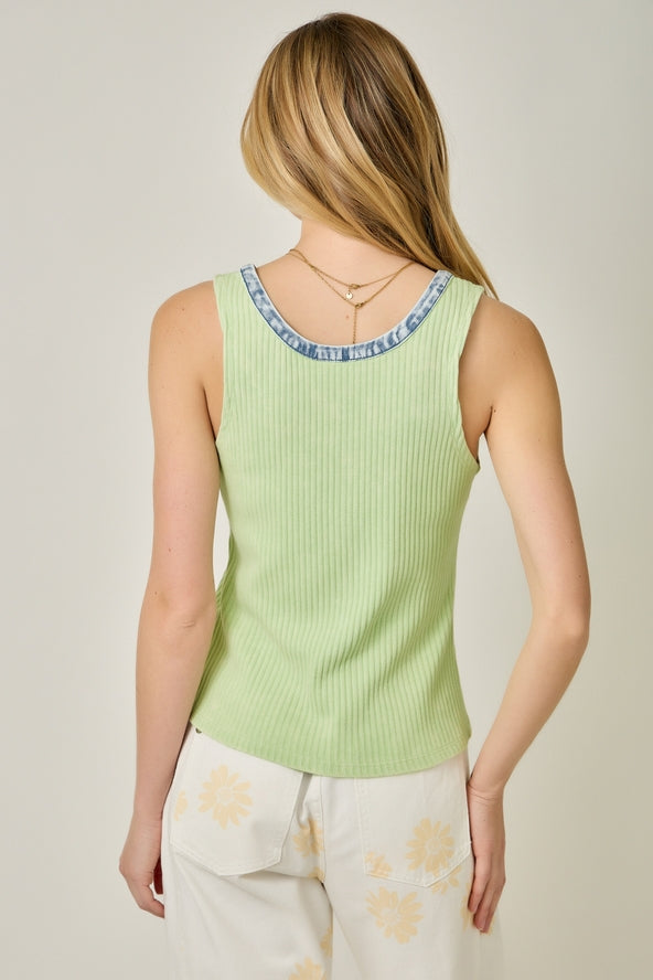 Henley Tank Top