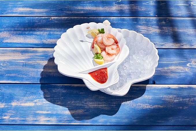 Mud Pie Seafood Chiller & Toothpick Set