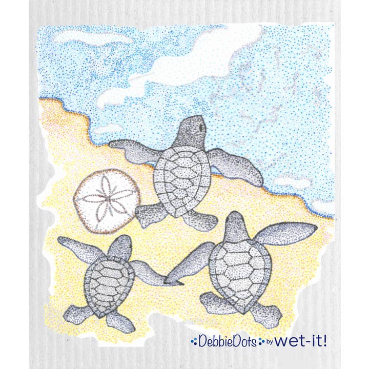 Debbie Dots Hatchlings Swedish Cloth