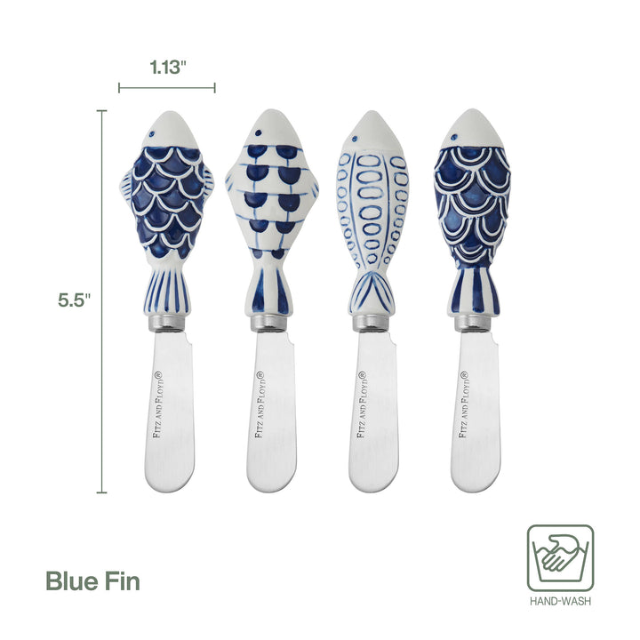 Blue Fin Spreaders