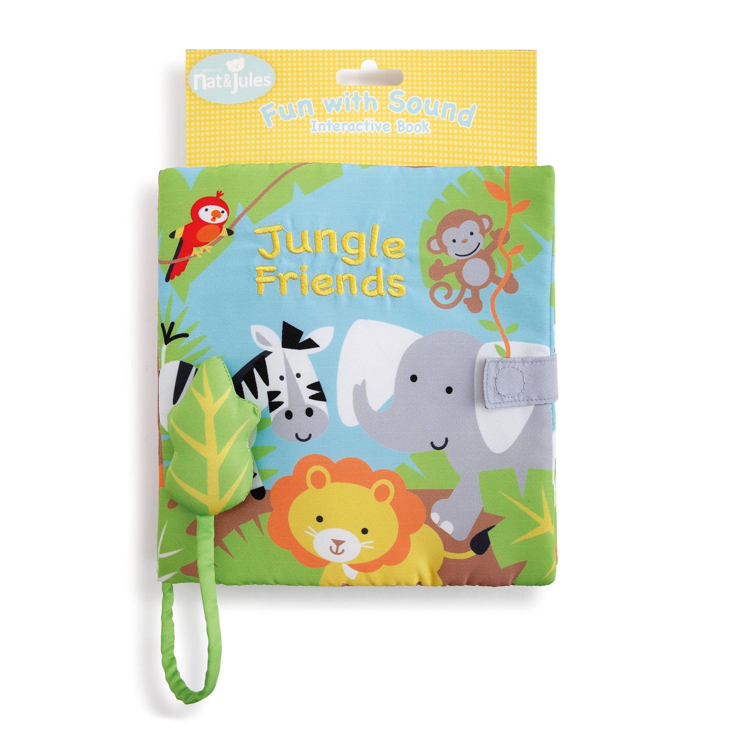 Interactive Musical Sound Book for Babies and Toddlers — Jungle Friends Story Book
