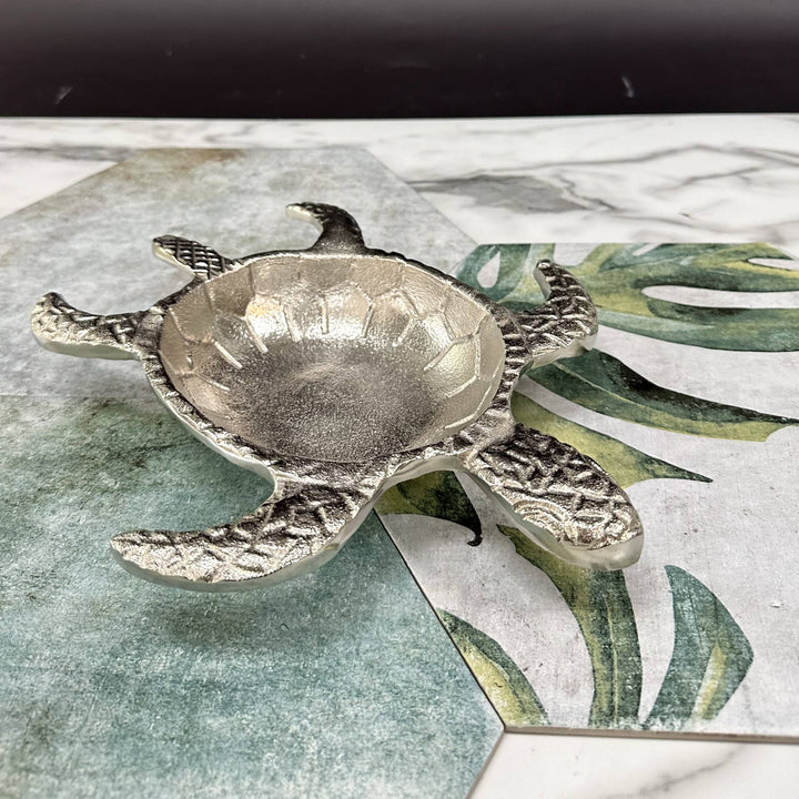 Coastal Turtle Etch Bowl