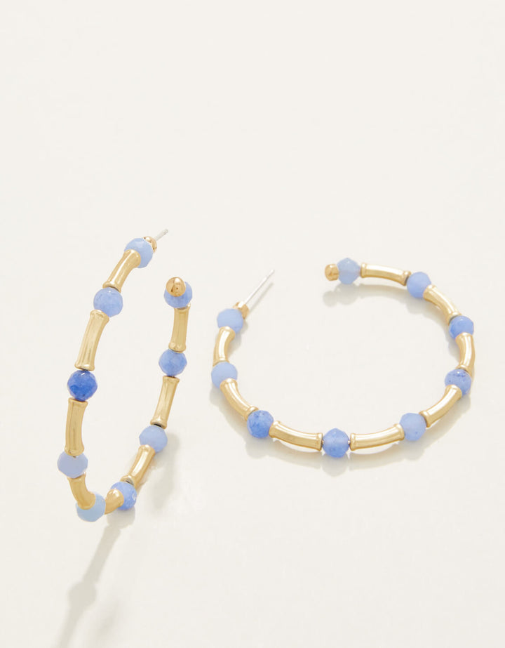 Calm Waters Hoop Earrings