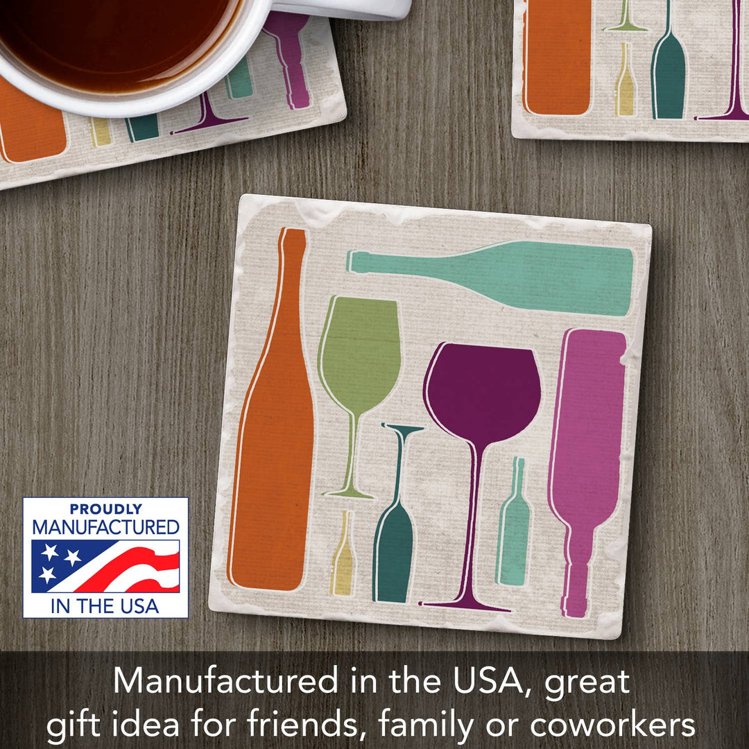 Counter Art Stone Coasters