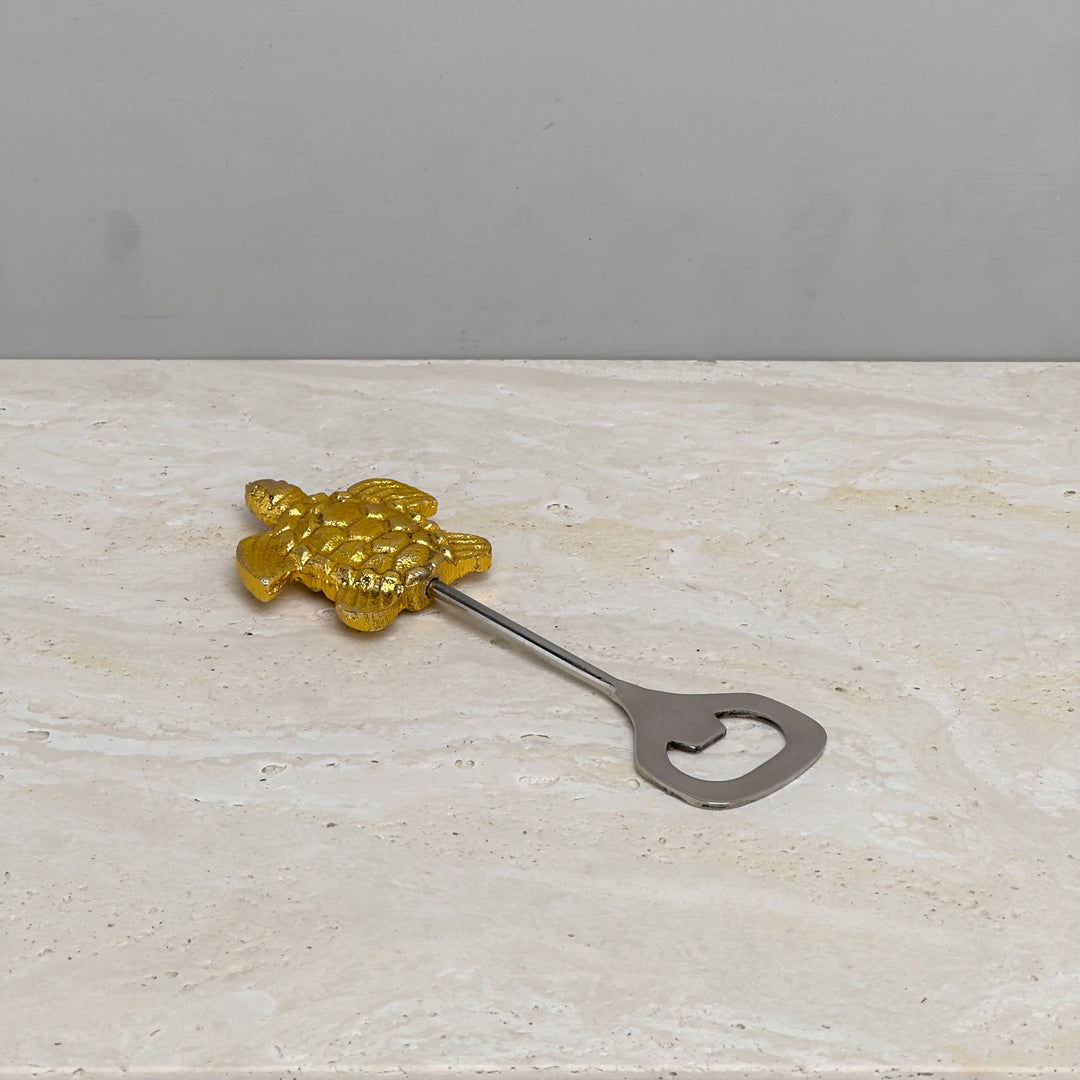 Gold Turtle Bottle Opener
