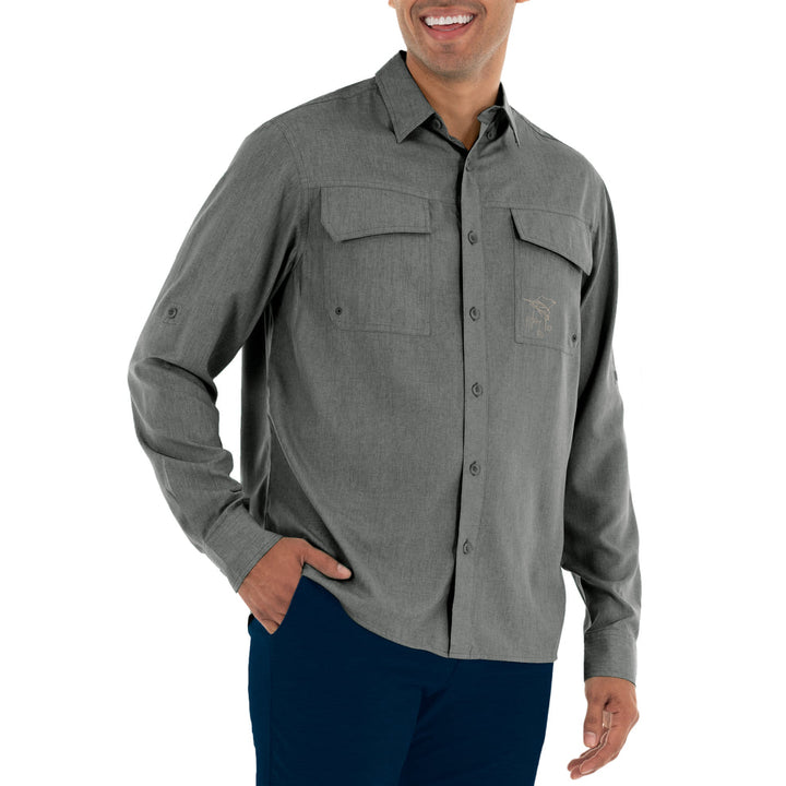 Guy Harvey Woven Fishing Shirt