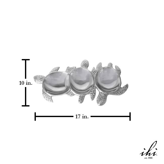 3-Section Aluminum Turtle Tray