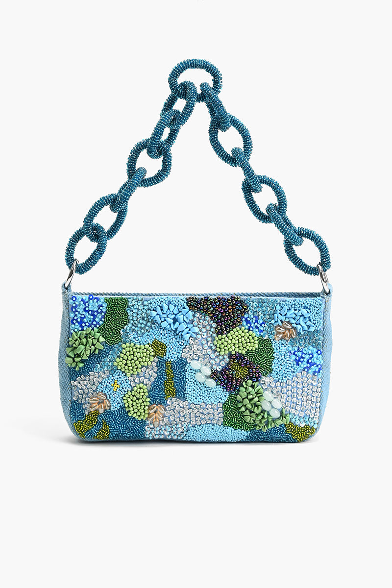 Blue Lagoon Glam Bag