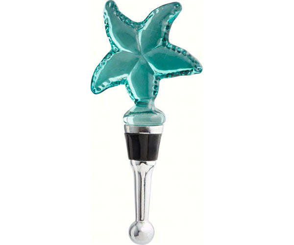 Starfish Glass Wine Topper