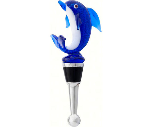 Dolphin Wine Topper