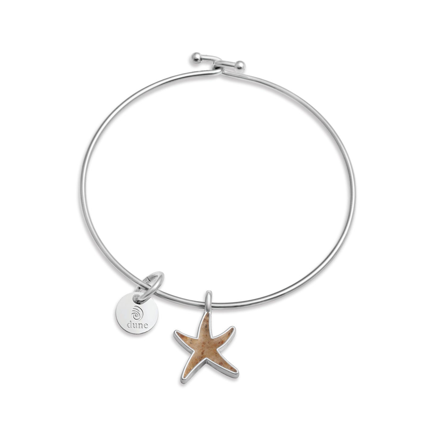 Beach Bangle - Delicate Starfish (FMB Shells)