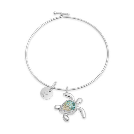 Beach Bangle - Turtle - Turquoise Gradient (FMB Sand)