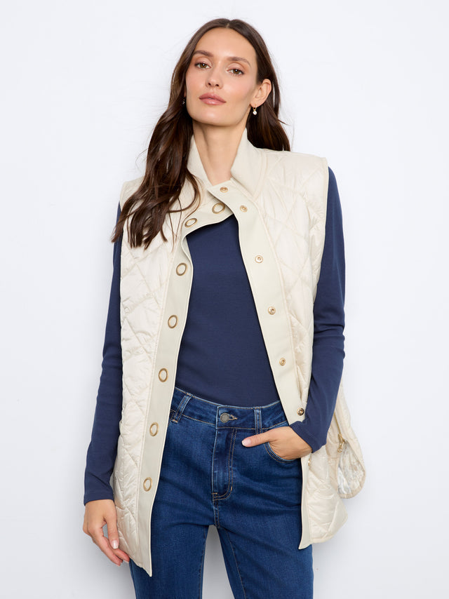 Charlie B Irridescent Vest