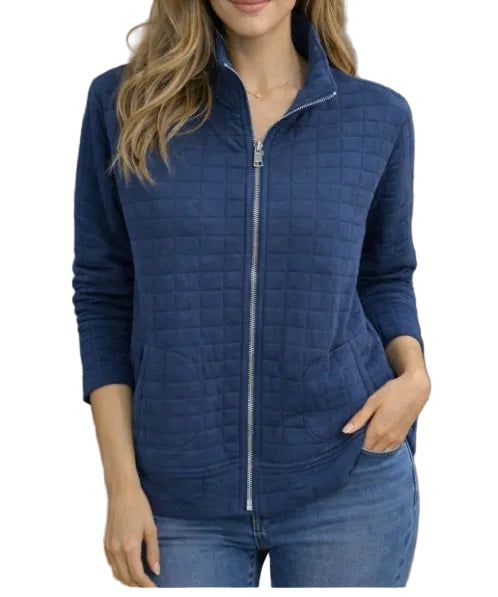 Quilted Zip Jacket