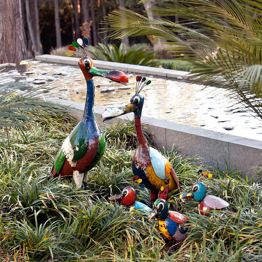 Recycled Metal Sculpture Billy the Baby Bird