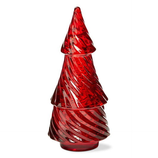 Glass Twist Tree Tealight Holder Collection