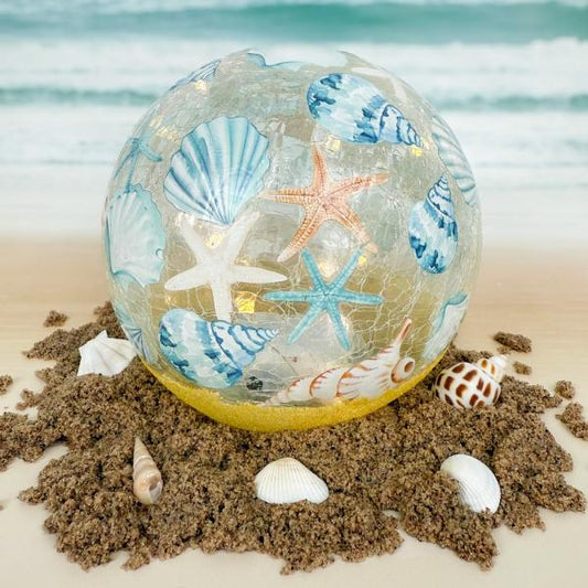 Blue Shells LED Globe