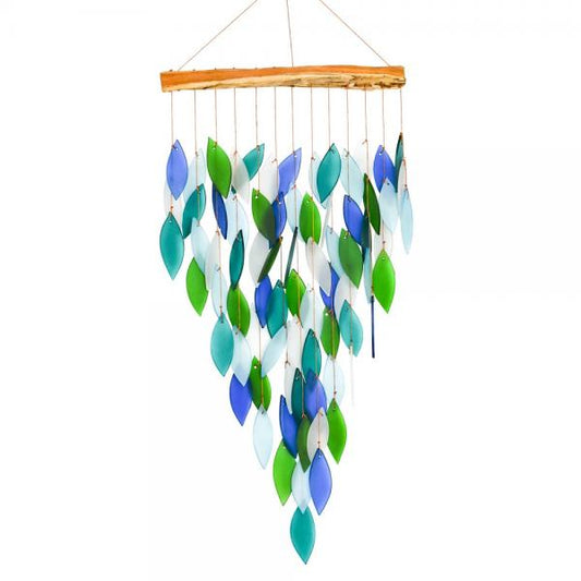 Deluxe Waterfall Glass Chime