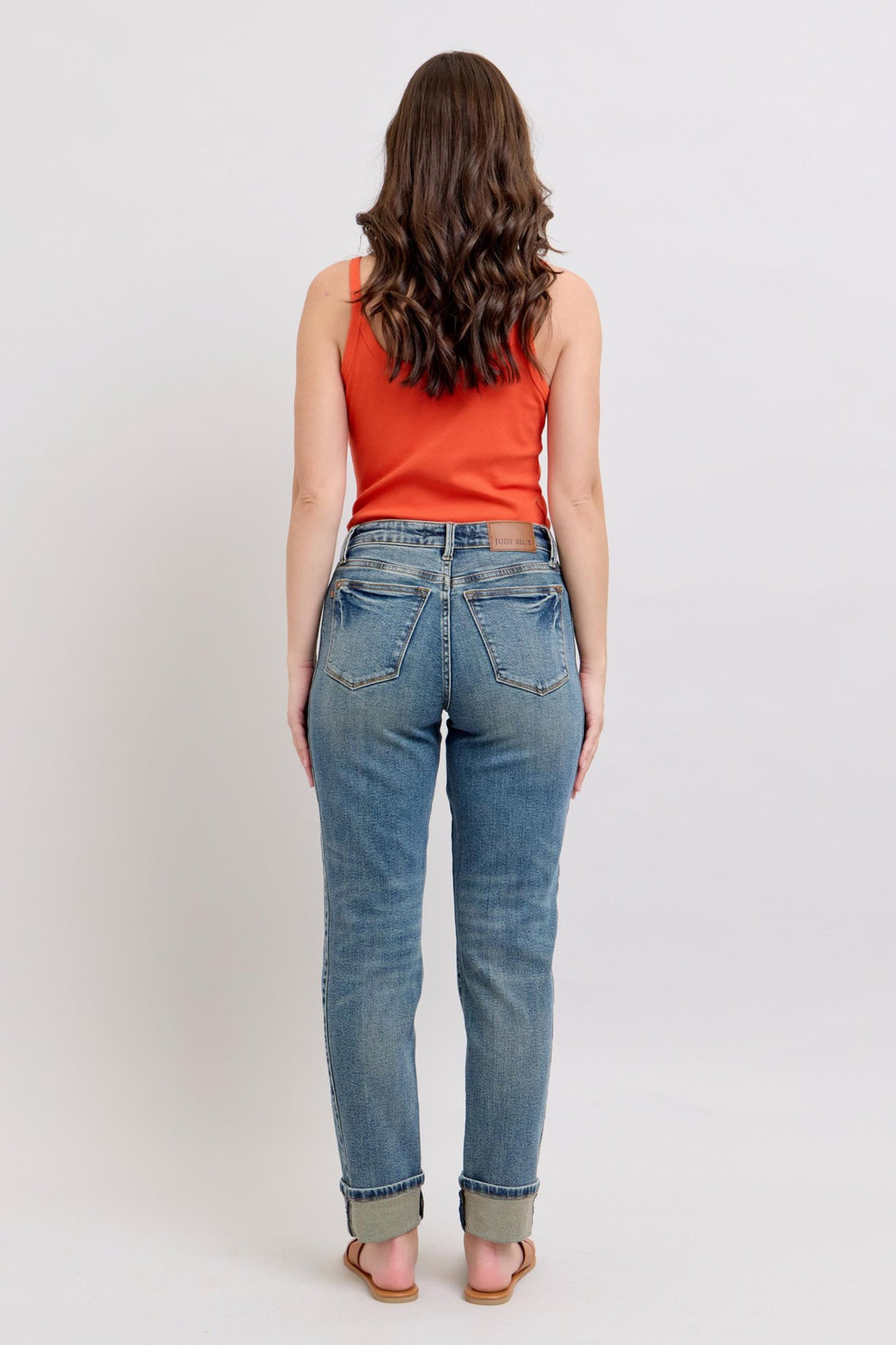 Judy Blue Mid Rise Boyfriend "Vintage" Jean