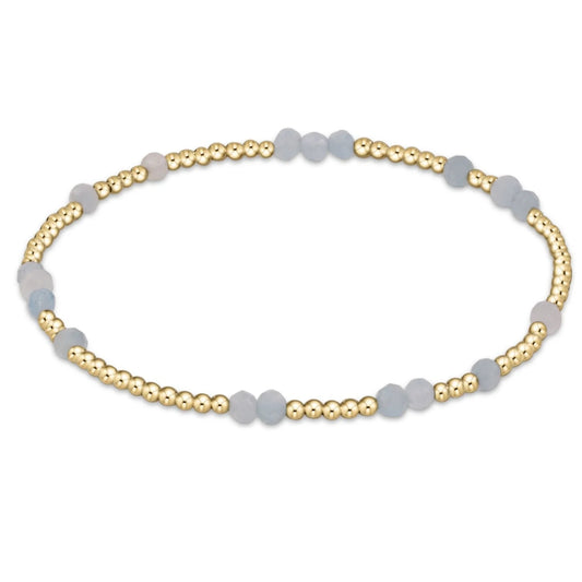 E Newton Hope Gem Aqua Bracelet