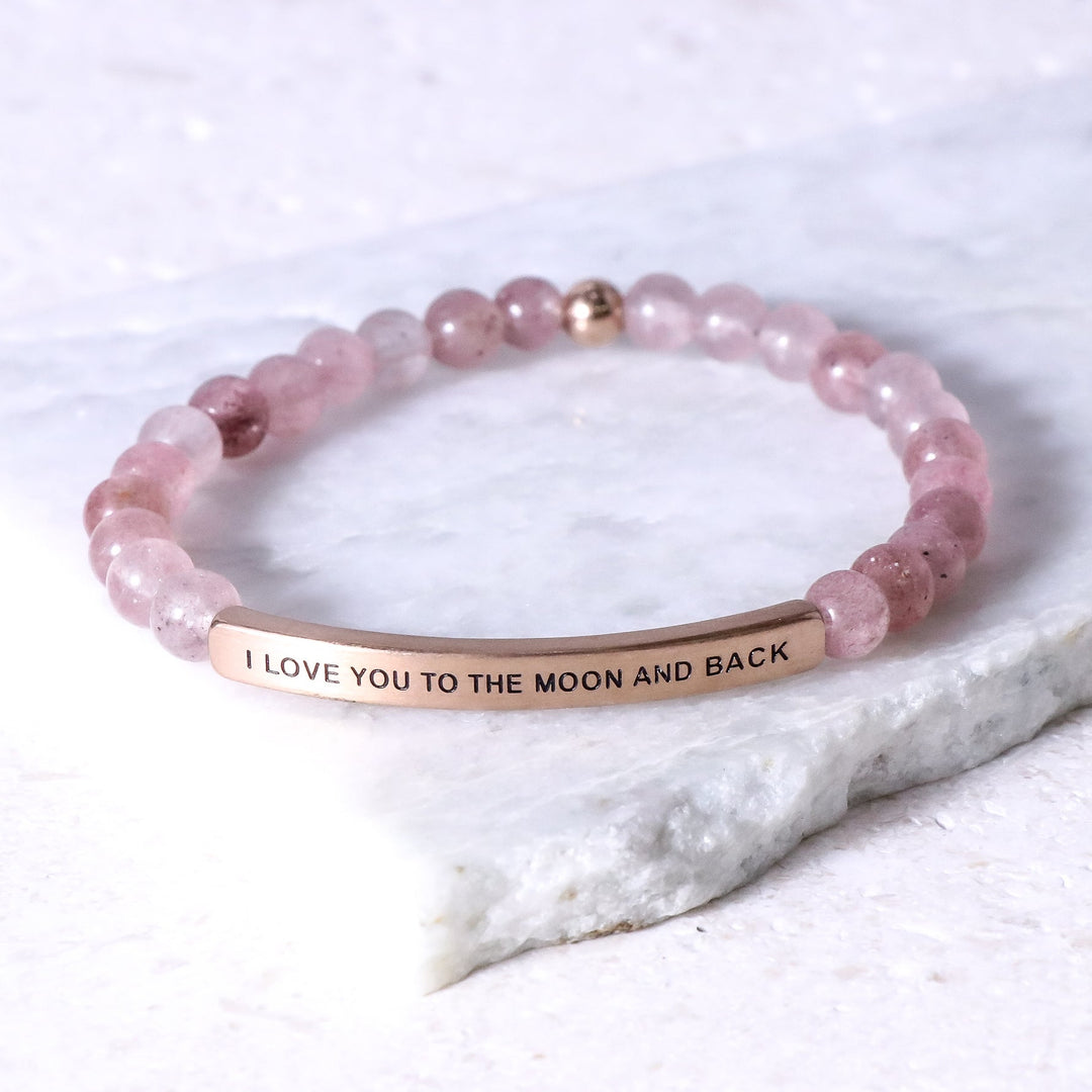 Inspiration Bracelet I love you to the moon and back!