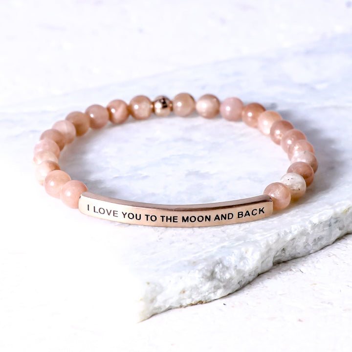 Inspiration Bracelet I love you to the moon and back!