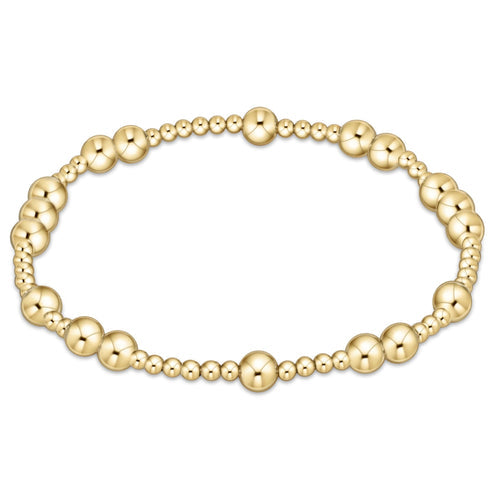 E Newton Hope Unwritten 5MM Bead Bracelet Gold