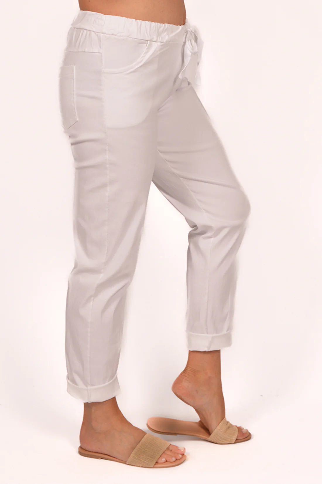 Drawstring Pants with Pockets